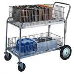 Wesco Office Cart 272228. Fixed Price $597.99.