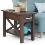 Wyndenhall Waterloo Solid Wood 14 Inch Wide Rectangle Contemporary Narrow.... Fixed Price $182.70.
