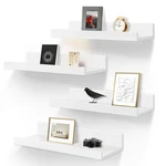 Lavie Home Floating Shelves For Wall Storage Set Of 4, 15.6 Inch Picture Ledge. Fixed Price $40.48.
