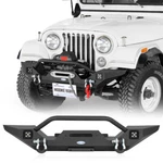 Steel Front Bumper W/winch Plate & D-rings For 1976-1986 Jeep Wrangler CJ-5. Fixed Price $199.99.