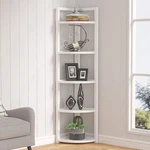 Tribesigns 5-TIER Corner Modern Bookshelf Small Bookcase Storage Rack. Fixed Price $180.80.