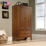 Sauder Carson Forge Armoire Washington Cherry Finish Free Shipping Usa Only. Fixed Price $564.90.