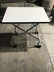 Wesco Industrial Products Foldaway Av Folding Office Cart Capacity 200 Lbs.. Fixed Price $125.00.