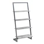 Convenience Concepts Graystone Four-tier Ladder Bookcase/shelf In Wood. Fixed Price $124.46.