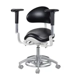 Dental Microscope Surgical Saddle Chair Dynamic Seating Stool Foot Control Pu. Fixed Price $448.99.