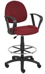 Boss Drafting Stool (B315-BY) W/footring And Loop Arms Model # B1617-BY. Fixed Price $181.02.