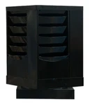 Durham 409-08, Black 20 Pocket Rotary Literature Rack, 14.13"X14.13"X23.13". Fixed Price $343.14.