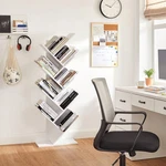 Vasagle 9-TIER Tree Bookshelf Standing Storage Rack Home Office Bookcase White. Fixed Price $55.75.