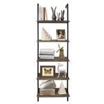 Aboxoo Ladder Open Bookshelf 5-TIER Wall-mounted Wood Bookcase Storage Rac. Fixed Price $84.19.