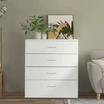 Bedroom Chests Of Storage Cabinet With 4 Drawers Dressers Furniture Nightstand. Fixed Price $66.99.
