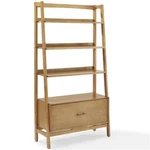 Crosley Furniture Landon 38" 4 Shelf Wood Bookcase In Acorn Brown. Fixed Price $397.88.