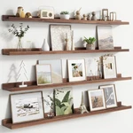 Flyjoe Floating Picture Ledge For Wall Set Of 4, 48 Inch Shelves.... Fixed Price $88.54.