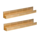 Kate And Laurel Levie 24 Inch 2-PACK Wood Floating Wall Shelf Picture Frame H.... Fixed Price $56.64.