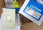 New Lutron Nova N-600P-IV Incandescent Single Pole Linear Slide Dimmer Ivory. Fixed Price $18.00.