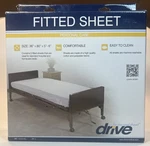 Drive Medical Hospital/homecare (2)FITTED Sheets 36"W X 80"L 5-6"H. Fixed Price $28.00.