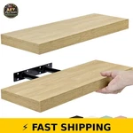 Sorbus 16 Inch Floating Shelves - 2 Pack Maple Wood Decor. Fixed Price $50.99.