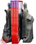 Klqjnp Lord Of Rings Hobbit Blue Resin Bookends Large. Fixed Price $64.99.