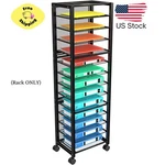 14-TIER Rolling File Cart Multi-functional Desk Organizer For Home & Office. Fixed Price $58.79.