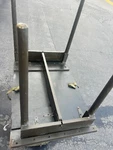 Vtg 1967 Vietnam War Era Military Army Usar School Folding Wood Table / Desk. Fixed Price $129.00.