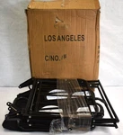 Geniqua Folding Beach Wagon Garden Cart Sport Storage Utility 4 Buggy Wheel. Fixed Price $36.79.