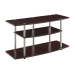 Convenience Concepts DESIGNS2GO No Tools 46 Inch 3 Tier Wide Tv Stand, Espresso. Fixed Price $56.67.