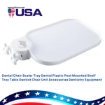 Azdent Medical Pole Post Mount Utility Access Shelf Tray Table For Dental Chair. Fixed Price $33.99.