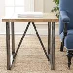 Safavieh Chase Wood Top End Table Natural. Fixed Price $139.07.