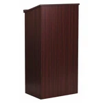 Flash Furniture Lectern,mahogany,floor Type MT-M8830-LECT-MAH-GG. Fixed Price $249.29.