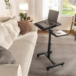 Seville Classics Airlift Tilting Sit-stand Computer Desk Cart With Side Table. Fixed Price $29.57.