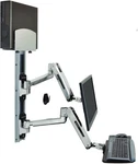 Ergotron Wall Mount Track For Cpu Monitor Display Keyboard Mouse 45-359-026. Fixed Price $799.99.