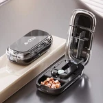 Adjustable Precise Pill Cutter Storage Box Portable Drug Tablet Medicine Dust. Fixed Price $7.49.
