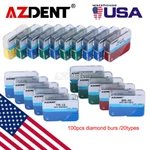 Usa 100PCS Dental Diamond Burs For High Speed Handpiece Medium Fg 1.6MM. Fixed Price $15.83.