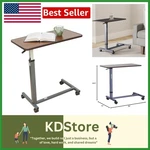 Easy Assembly Adjustable Overbed - Woodgrain Design With Locking Wheels. Fixed Price $132.99.