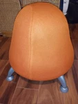 Safco 4755OR Runtz Ball Chair - Backless Supports To 250 Lb Orange Fabric. Fixed Price $195.00.