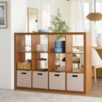 12-CUBE Storage Organizer, Bookcase, Display Compartment, Open Back, Home Office. Fixed Price $111.36.