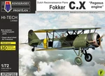 Dutch Reconnaissance Plane Fokker C.x Pegasus Engine - KPH7202 1/72 Scale. Fixed Price $26.97.
