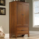 Sauder Carson Forge Engineered Wood Armoire Washington Cherry. Fixed Price $379.87.