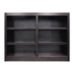 Concepts Wood Double Wide Bookcase, 6 Shelves, Espresso Finish. Fixed Price $227.64.
