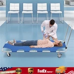 Medical Foldaway Stretcher Blue Portable Emergency Ambulance 159KG/350.53LBS. Fixed Price $127.17.
