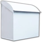 Large Waterproof Wall Mount Mailbox - Baxter Style, 12.4"X7.1"X11.8" White. Fixed Price $120.99.