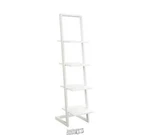 DESIGNS2GO 4-TIER Ladder Bookshelf White. Fixed Price $144.99.