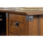 Sauder Carson Forge Engineered Wood L-desk Washington Cherry. Fixed Price $522.19.
