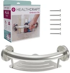 Plus 2-IN-1 Corner Shelf And Grab Bar 9.5" Inch, Ada Compliant, Wall-mounted .... Fixed Price $112.70.