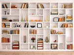 Maijoeyy White Bookshelf Backdrop Bookcase For 7X5FT,. Fixed Price $18.68.
