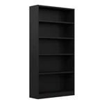 Bush Home Tall 5 Shelf Bookcase Model WL12436 Black Adjustable. Fixed Price $369.99.