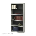 Safco 5-SHELF Valuemate Grey Economy Steel Bookcase. Fixed Price $305.99.