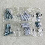 Wall Control Metal Pegboard 12CT Hex Bolts, Anchors & Washers. Fixed Price $7.83.