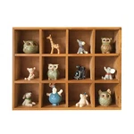 12-SLOT Wood Display Cabinet Square Cubby Shelf Organizer Two-way Tabletop. Fixed Price $48.51.