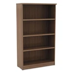 Alera Valencia Series Bookcase Four-shelf 31 3/4W X 14D 54 7/8H, Modern Walnut. Fixed Price $359.79.