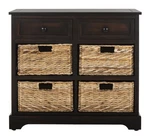 Furniture Herman 2-DRAWER Storage Unit Brown Solid Wood Classic Stora.... Fixed Price $287.00.
